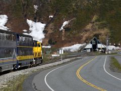 02D Our Train Heads For The 4km Long Whittier Anton Anderson Memorial Tunnel On Our Way Toward Anchorage