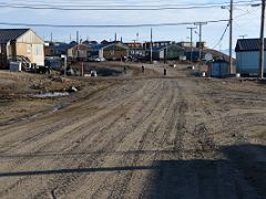 04C Street Scene With Kids Riding Bikes, Ski-Doos, ATV In Pond Inlet Mittimatalik Baffin Island Nunavut Canada For Floe Edge Adventure