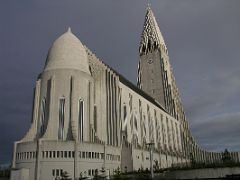 Iceland 03 04 Reykjavik Hallgrimskirkja Back