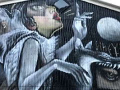 05B Mural by Brooklyn artist Elle detail Street Art Reykjavik Iceland