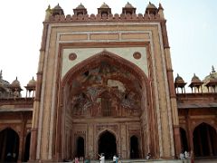 29 Agra Fatehpur Sikri Jama Masjid Friday Mosque Entrance