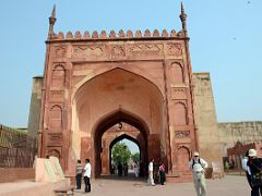 07 Agra Fort Entrance Gateway To Diwan-i-Am Hall of Public Audience