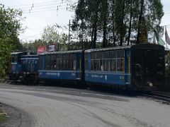 01C The Darjeeling Himalayan Railway Toy Train From The Road Near Darjeeling Near Sikkim India