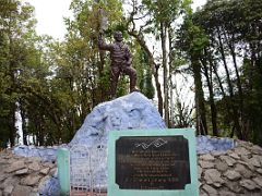 05D Statue OF Tenzing Norgay At The Himalayan Mountaineering Institute In Darjeeling Near Sikkim India