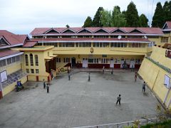 09B Boys Play Cricket At St Pauls Boys Primary School In Darjeeling Near Sikkim India