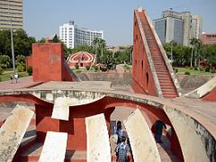 32 Delhi Jantar Mantar Jayaprakash Yantra With Samrat Yantra and Misha Yantra Behind