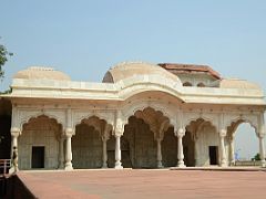 26 Delhi Red Fort Shahi Burj Outside