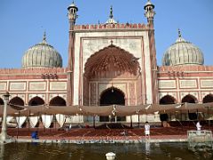 05 Jama Masjid Friday Mosque Main Facade With Water Tank