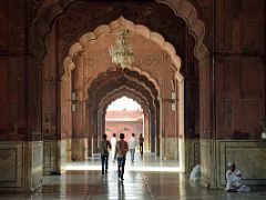 14 Jama Masjid Friday Mosque Arches Frame The View Down the Main Prayer Hall