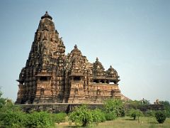 03B Side View Of Kandariya Mahadeva Temple The Largest Of The Khajuraho Temples India 1991