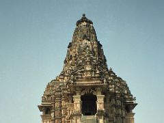 03D Entrance View of Kandariya Mahadeva Temple Which Was Built In 11C In Khajuraho India 1991