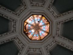 29 Taj Mahal Palace Hotel Mumbai Grand Staircase Dome Close Up