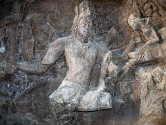 41 Bhairava Or Virabhadra Wrathful Form Of Shiva Slaying Andhaka In The Main Cave At Mumbai Elephanta Island