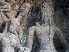 45 Kalyanasundara The Divine Marriage Of Shiva And Parvati Close Up In The Main Cave At Mumbai Elephanta Island