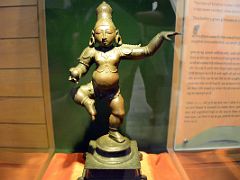 29 Balakrishna Dancing With Butter-ball 15C Karnataka In Krishna Gallery Of The Mumbai Prince of Wales Museum