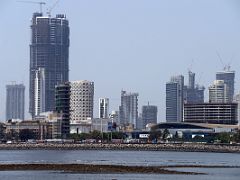 08 Haji Ali Dargah Mumbai View To Nehru Science Centre, Four Seasons, National Sports Club Of India, Building Construction From The Causeway