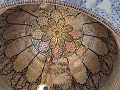 20 Haji Ali Dargah Mumbai Round Ceiling Close Up Above The Tomb In The Main Shrine