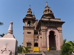 01B Mulagandha Kuti Vihara Monastery Main Building Entrance Sarnath India