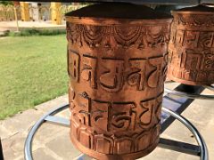 06C Prayer Wheels At Buddha Giving His First Sermon At Mulagandha Kuti Vihara Sarnath India