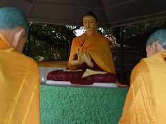 07B Statues Re-enacting Buddha Giving His First Sermon To His Five Disciples At Mulagandha Kuti Vihara Sarnath India