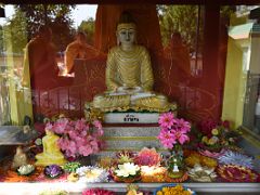 07C Statue Of Gautama At Mulagandha Kuti Vihara Sarnath India