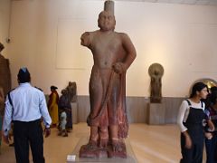 02A Bala Bodhisattva Made In Red Sandstone Is From Kanishka Reign 2C Statue In Sarnath Archeological Building India