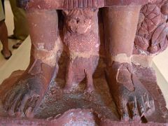 02D Bala Bodhisattva Statue Feet Close Up In Sarnath Archeological Building India