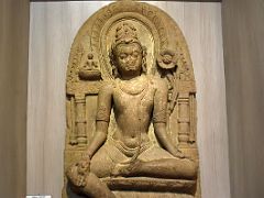 12 Bodhisattva Padmapani 12C Statue In Sarnath Archeological Building India