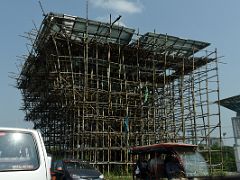 03B Building Under Construction In Siliguri On The Way From Bagdogra Airport To Gangtok Sikkim