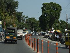 03C Traffic Jam Took Over 40 Minutes To Drive Through Siliguri On The Way From Bagdogra Airport To Gangtok Sikkim