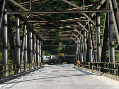 07A The NH10 Crosses The Geil Khola Bridge On The Way From Bagdogra Airport To Gangtok Sikkim