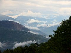 01 Clouds Ring The Hills On The Road From Darjeeling Toward The Teesta River To Gangtok Sikkim