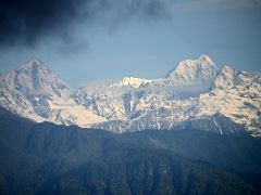 02 Narsing And Pandim Just After Sunrise From Tashi View Point Gangtok Sikkim India