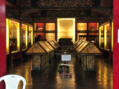 03A The Namgyal Institute Of Tibetology Contains A Rare Collection Of Statues, Ritual Objects, Thangkas And Ancient Manuscripts In Gangtok Sikkim India