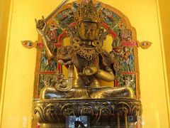 03B Manjushri Bodhisattva Of Knowledge And Wisdom Statue Inside The Namgyal Institute Of Tibetology In Gangtok Sikkim India