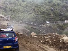 02A The Road Was Rough At Times As We Detoured Around Landslides After Leaving Gangtok On Our Way To Tsomgo Lake Sikkim India