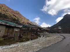 04B The Road Zig Zagged Higher And Higher Passing Military Buildings As It Neared Tsomgo Lake Sikkim India