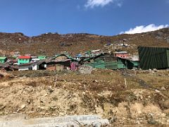 04E We Drove By The Final Set Of Buildings With Tsomgo Lake Just Ahead Sikkim India