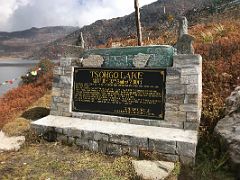 05A Tsomgo Lake 3753m Sign Sikkim India