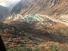 12A Looking Back At The Switch Back Road To Tsomgo Lake From The Tsomgo Passenger Ropeway Cable Car Sikkim India