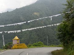 02B We Descend From Gangtok Valley On Highway 310A As It Contours Around The Hill On Our Drive To Mangan And On To Lachen Sikkim India