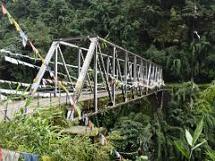 03A Crossing A Bridge Over A Stream To Enter North Sikkim On Our Drive To Mangan And On To Lachen Sikkim India