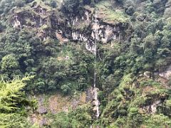 15B A Tall Narrow Waterfall Just Before Naga Falls On The Drive From Mangan To Chungthang And On To Lachen Sikkim India