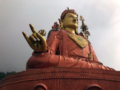 09A Side View Of Padmasambhava Guru Rinpoche Statue At Samdruptse Near Namchi South Sikkim India