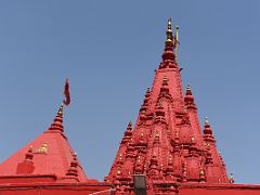 10B Durga Temple Spires In Varanasi India