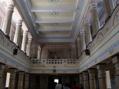 08B The Main Hall Of Shri Vishwanath Mandir On The Campus Of Banaras Hindu University BHU In Varanasi India