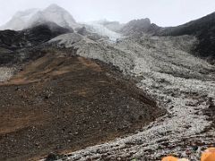 05D Looking Up To Island Peak From Island Peak Base Camp 5100m