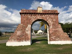 03 The Royal Engineer Arch was built by the British army in 1853 to mark the entrance to the old military complex Port Royal Kingston Jamaica