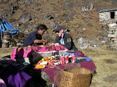 Kangchenjunga 05 02 Sele La Camp Shopping As I entered Sele La camp (4290m) on the way from Kangchenjunga North to South Base Camp trails, I was surprised to see an open-air shop run by Lobsang. I…
