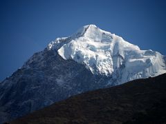 02B Pandim Close Up From The Trail Between Kokchrung And Phedang On The Goecha La Kangchenjunga Trek